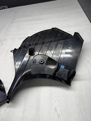 01-06 BMW E46 M3 BLACK DEAD PEDAL KICK PANEL COVER 7902400