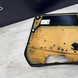 96-02 BMW Z3M Front Passenger Right Door Card Panel Cover Trim Leather Black