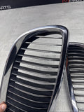 08-13 BMW E90 E92 E93 M3 Front Bumper Kidney Grilles Chrome OEM