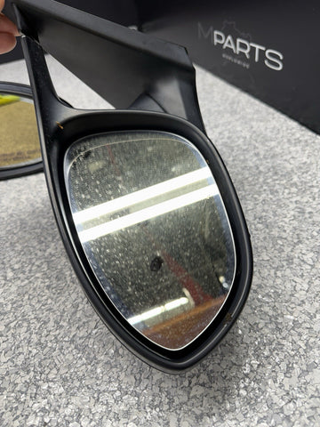 BMW E92 E93 M3 08-13 Side View Mirrors Matte Bezel Trims Jerez Black Covers