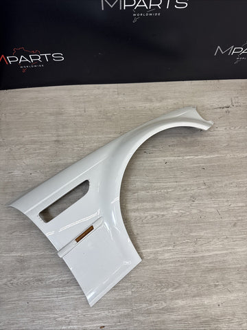 01-06 BMW E46 M3 Right Passenger Fender Alpine White