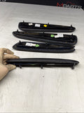 01-06 BMW OEM E46 M3 Coupe Trim Armrest Pads Set Black 8238622
