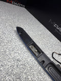 01-03 BMW E46 M3 Coupe Trunk Lid Grip Key Deck Handle Topaz Blue *Crack*