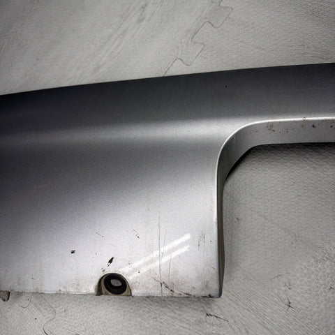 01-06 BMW E46 M3 Rear Bumper Lower Lip Diffuser Trim Panel OEM Titan Silver
