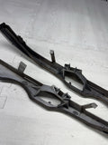 01-06 BMW E46 M3 330Ci Front Lower Headlight Trims Black OEM