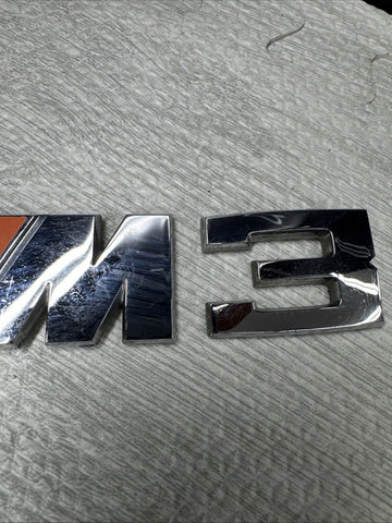 Genuine BMW E36 M3 Rear Badge Trunk Emblem 51142250539 51142250811