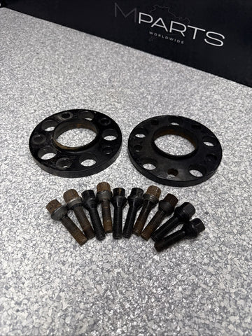 15MM Spacers + Extended Bolts PAIR 5x120 BMW E SERIES GA Supply