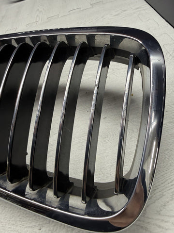 BMW 01-06 E46 M3 Standard Front Kidney Grilles Chrome Set