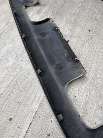 01-06 BMW E46 M3 Rear Bumper Lower Lip Diffuser Trim Panel OEM Alpine White