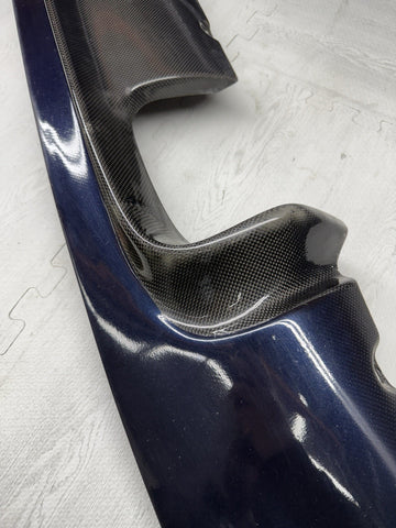 01-06 BMW E46 M3 CSL Style Rear Bumper Diffuser Carbon Fiber / Carbon Black