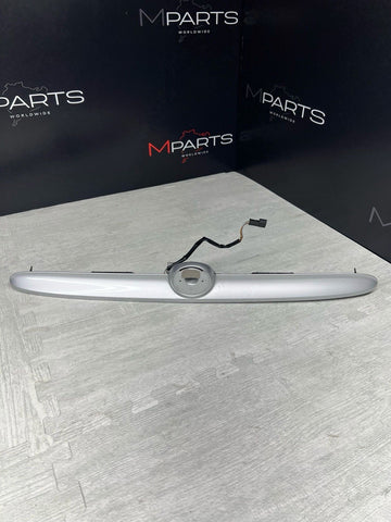 01-06 BMW E46 M3 Convertible Trunk Lid Grip Key Deck Handle Titanium Silver