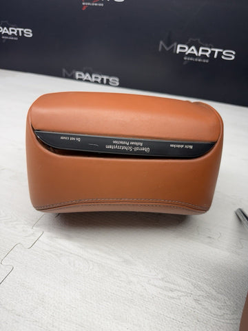 2001-2006 BMW E46 M3 Convertible Cinnamon Rear Headrests Head Rests Pair