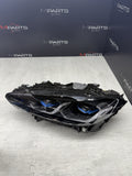 BMW 21-24 G80 G82 G83 M3 M3 LEFT DRIVER LASER BLACK HEADLIGHT OEM *DAMAGED