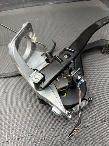 01-06 BMW E46 M3 6Spd MANUAL FOOT BRAKE CLUTCH PEDALS ASSEMBLY SWAP