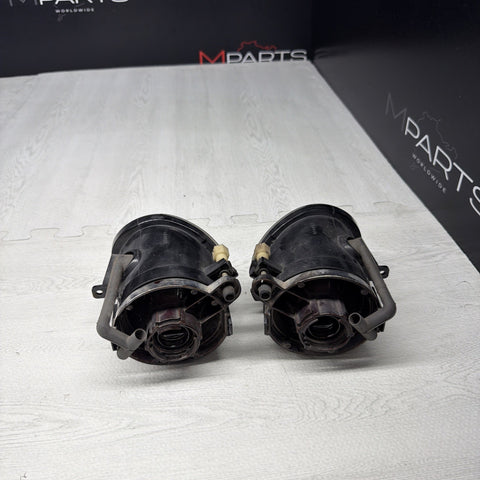 01-06 BMW E46 M3 Front Left Right Passenger Driver Bumper Fog Lights Clear OEM