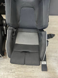 BMW Front BRAUM Sport Seats Black Pair