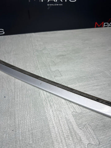 2001-2006 BMW E46 M3 Factory Rear Trunk Spoiler Lip 2695445 Silver Faded