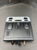 BMW E88 E82 E90 E92 Front Overhead Dome Light Sunroof Control Switch Black OEM