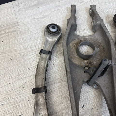 08-13 OEM BMW E90 E92 E93 M3 Rear Driver Left Side Suspension Control Arm SET