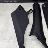 08-13 BMW E92 M3 OEM ABC PILLAR PILLARS BLACK PAIR SET *NOTES*