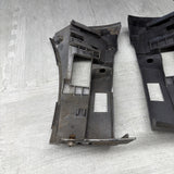 01-06 BMW E46 M3 FRONT BUMPER COVER GUARDS BRACKETS 2695247