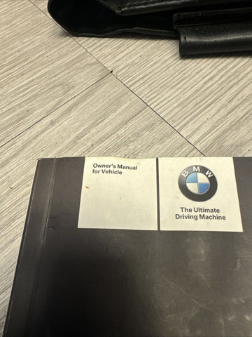 OEM BMW 08-13 E92 M3 COUPE OWNERS MANUAL BOOK BOOKS BOOKLETS POUCH