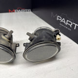 01-06 BMW E46 M3 Front Left Right Passenger Driver Bumper Fog Lights Clear OEM