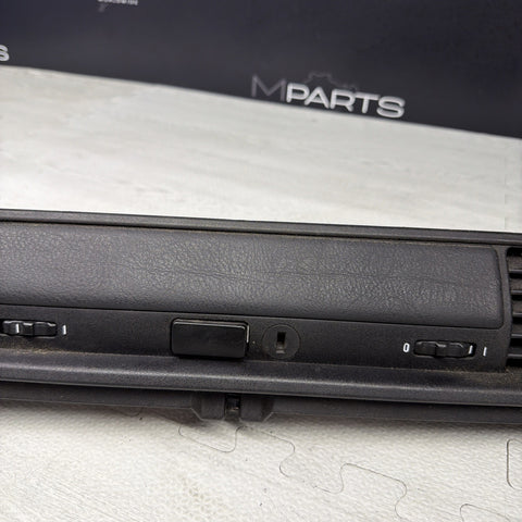 94-99 BMW E36 Right Glove Box Dash Air Vent Black 51168162022