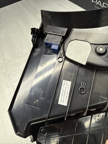 01-06 BMW E46 M3 BLACK DEAD PEDAL KICK PANEL COVER 7902400 *Damage