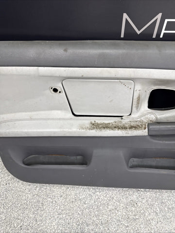 BMW E36 M3 95-99 Coupe Front Left Driver Door Card Panel Dove Grey Vaders