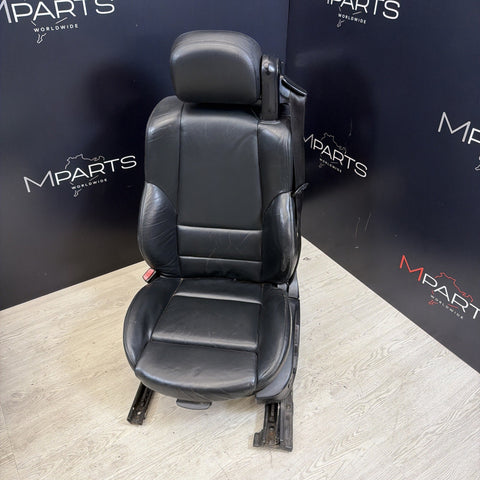 01-06 BMW E46 M3 Convertible Interior Front Driver Heated Seat Black