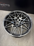 OEM / REFURBISHED 15-20 BMW F80 F82 F83 M3 M4 666M 20” Rear Wheel Rim 20x10