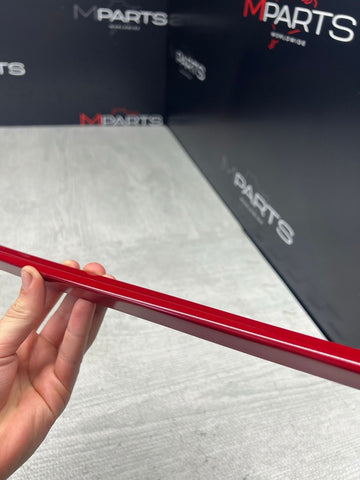 2001-2006 BMW E46 M3 Factory Rear Trunk Spoiler Lip 2695445 Imola Red