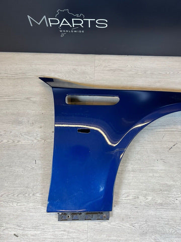 06-10 BMW E60 M5 Front Right Passenger Fender Interlagos Blue