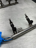 08-13 BMW E90 E92 E93 M3 V8 S65 Fuel Rail Rails + Injector Injectors