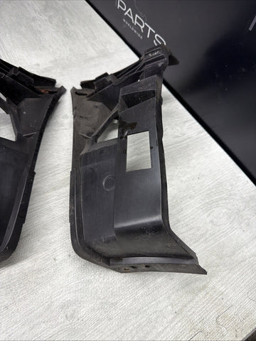 01-06 BMW E46 M3 FRONT BUMPER COVER GUARDS BRACKETS 2695247