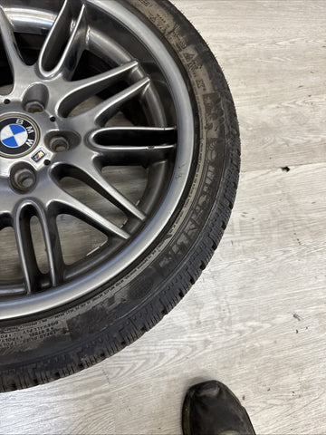 BMW E39 M5 18” STYLE 65 ALLOY WHEEL CHROME SHADOW FRONT RIM