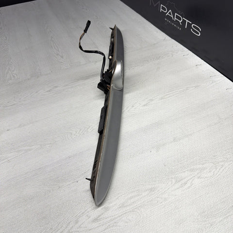 01-06 BMW E46 M3 Convertible Trunk Lid Grip Key Deck Handle Titan Silver