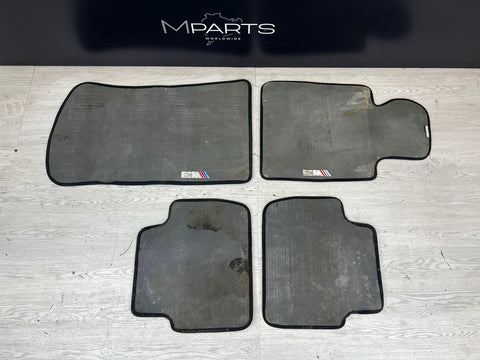 Used Genuine 2008-2011 BMW E90 M3 Carpets Floor Mats Black Front & Rear