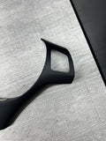 08-13 BMW E90 E92 E93 M3 Lower Steering Wheel Trim Cover Plate Black