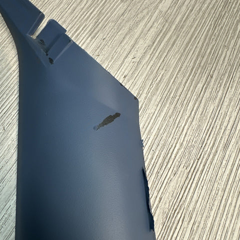 98-02 BMW Z3 M Roadster Front Interior A- Pillar Column Covers Trim Estoril Blue