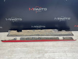 01-06 BMW E46 M3 Rocker Panel Side Skirts OEM Imola Red