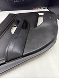 99-03 OEM BMW E39 M5 Rear Left Driver Door Panel  Leather Black *Notes*