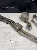 01-06 BMW E46 M3 UUC Corsa Exhaust Section 3 Dual Mid Pipe Midpipe *Dent*
