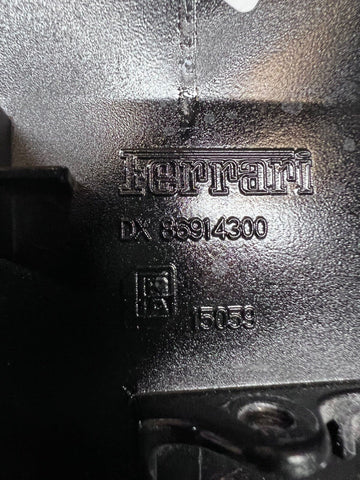 Ferrari 488 Spider, RH, Right Quarter Panel Vent Side Trim, Used, P/N 86914300