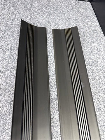 96-99 BMW E36 M3 Coupe / Convertible Door Sills Trims Pair Grey OEM