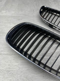 08-13 BMW E90 E92 E93 M3 Front Bumper Kidney Grilles Chrome OEM
