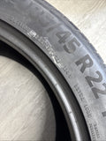 2022 Tire P285/45R22 Continental Premium Contact 6 MO 114Y Used 8/32