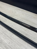 14-25 BMW F16 X6 F86 X6M Roof Drip Mouldings Trims Dravit Grey Pair Set OEM