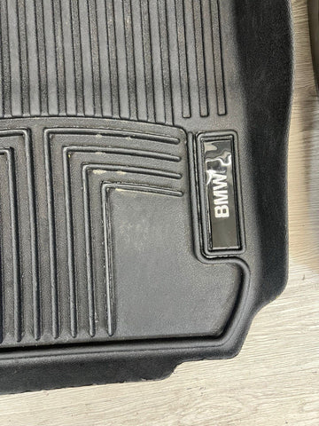 Genuine Front All Weather Floor Mats Set Black BMW E90 E92 E93 3-Series M3
